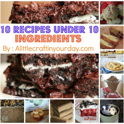 10 Recipes under 10 Ingredients thumbnail