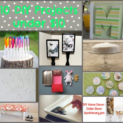 10 DIY projects under $10