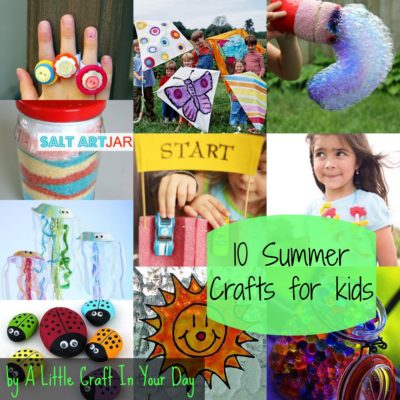 Kid Friendly Summer Crafts