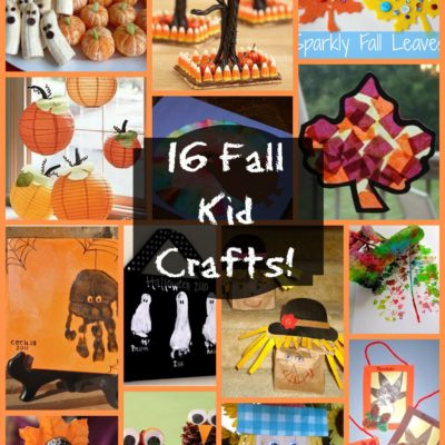 16 Fall Kid Crafts