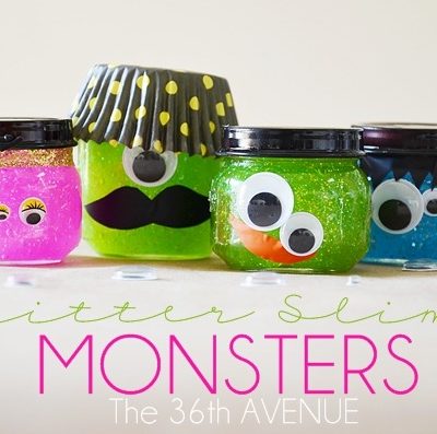 Glitter Slime Monsters