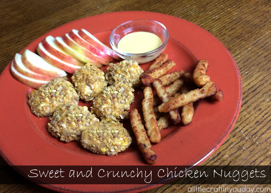Sweet and Crunchy Chicken Nuggets