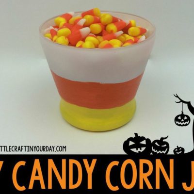 DIY Candy Corn Jar thumbnail