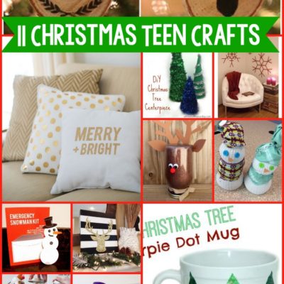 11 DIY Christmas Teen Crafts thumbnail