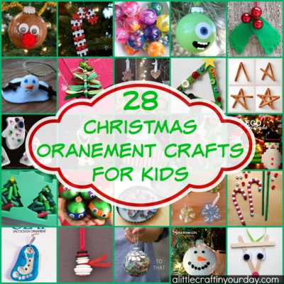 28 Christmas Ornament Crafts For Kids thumbnail