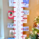 christmas card display holder