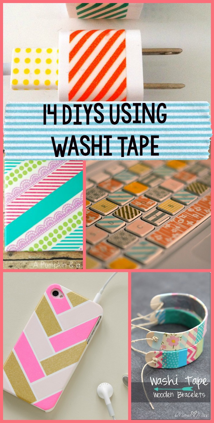 14 DIY Projects Using Washi Tape