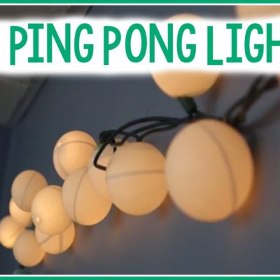 DIY Ping Pong Lights thumbnail