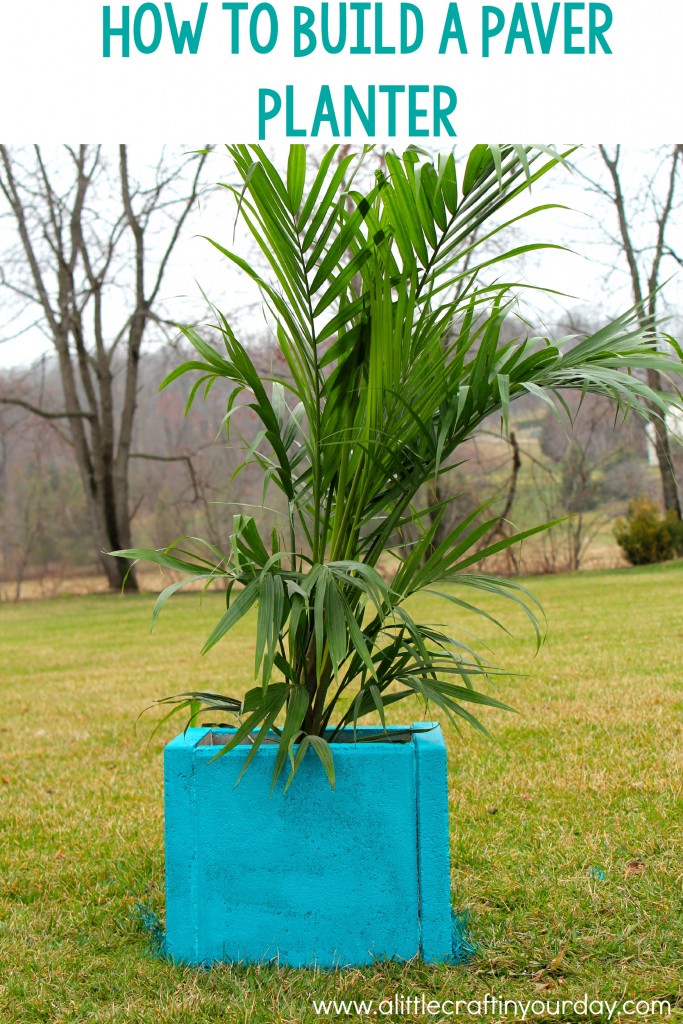 How to Build a Paver Planter