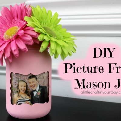 DIY Picture Frame Mason Jar thumbnail