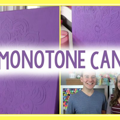 DIY Monotone Canvas thumbnail