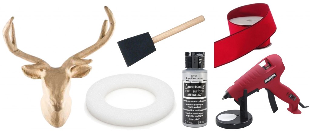 Supplies-Deer-head-wreath