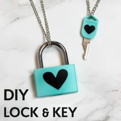 DIY Lock & Key Necklaces thumbnail