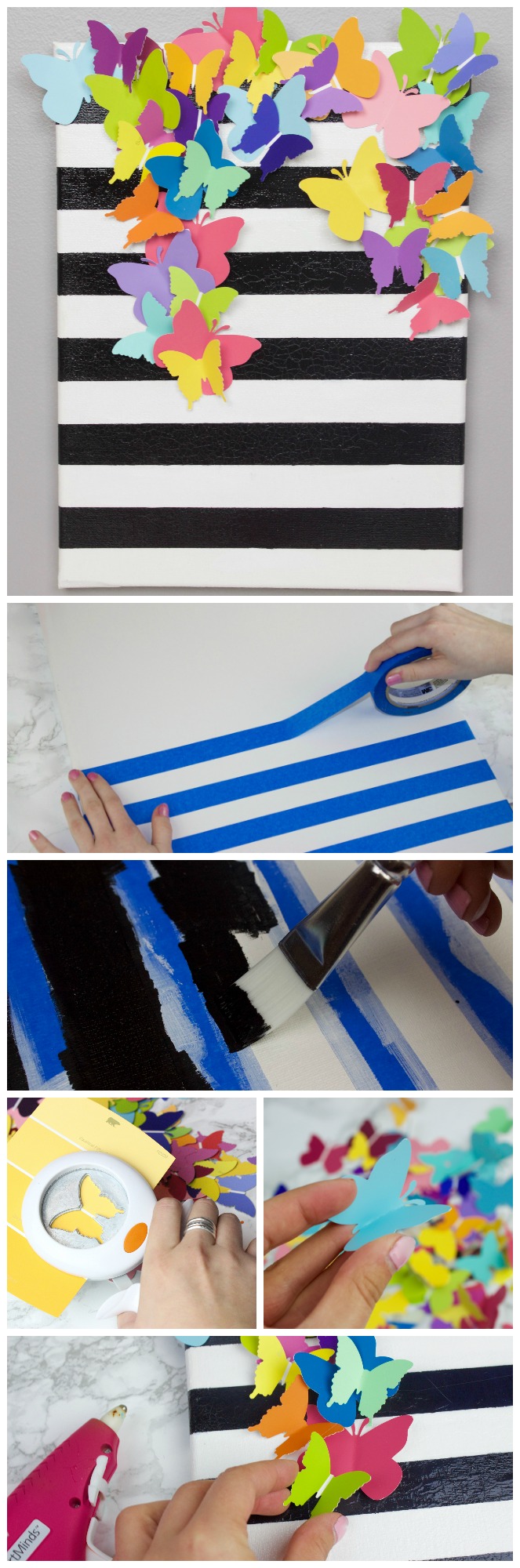DIY_Striped_Butterfly_Canvas