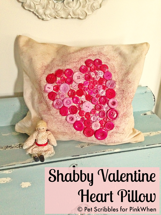 Shabby-Valentine-Heart-Pillow