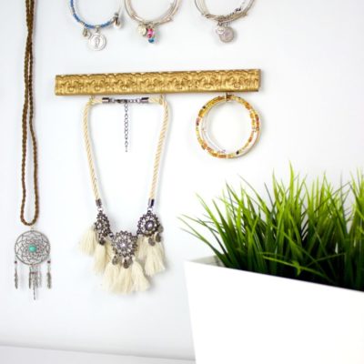 DIY Jewelry Organizer from a Thrift Store Frame thumbnail