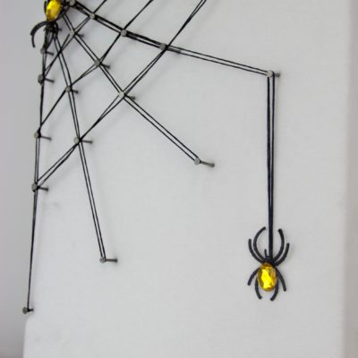 DIY String Art Spider Web thumbnail