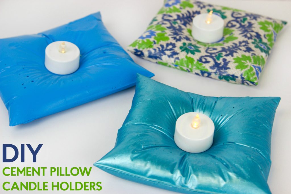 DIY_Cement_Pillow_Candle_Holders