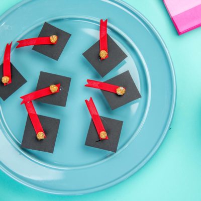DIY Rolo Graduation Caps thumbnail