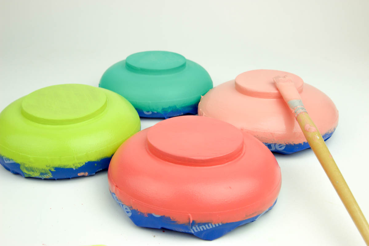 diy painted bowls, diy color blocked bowls, diy bowl ideas, diy painted bowl ideas