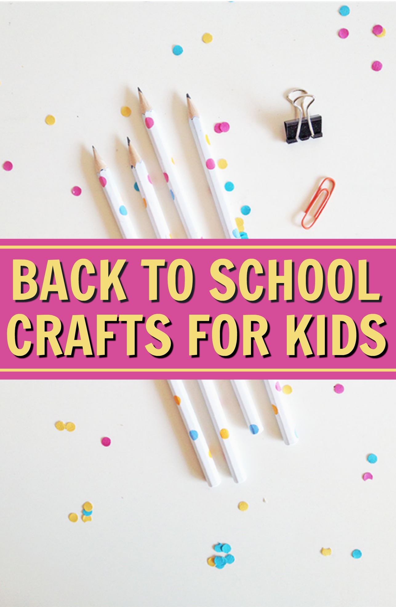back to school, back to school kids crafts, back to school craft ideas for kids, back to school DIY, back to school projects