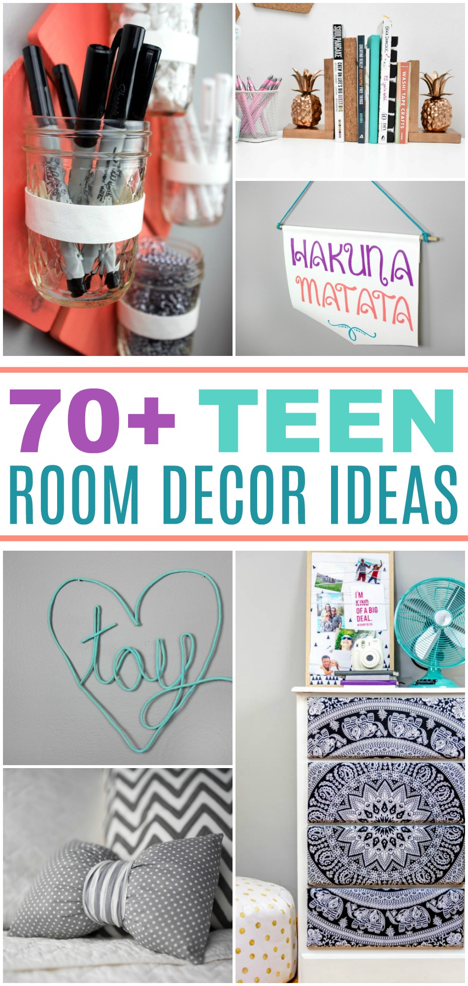 DIY room decor ideas, DIY teen room decor ideas, DIY dorm decor