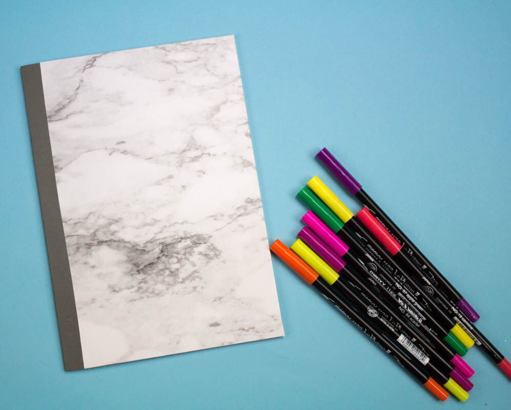 diy marble crafts, diy back to school crafts, diy contact paper crafts, contact paper craft ideas, marble contact paper crafts, diy marble craft ideas