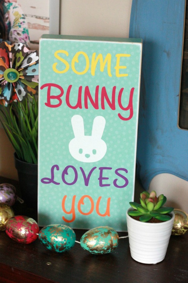 DIY Easter Sign