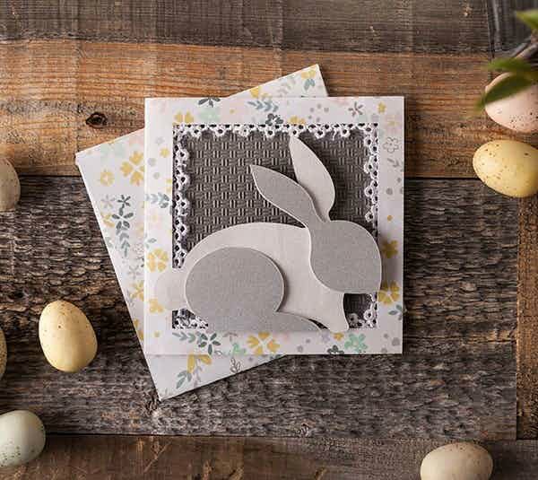 Layered Bunny Card