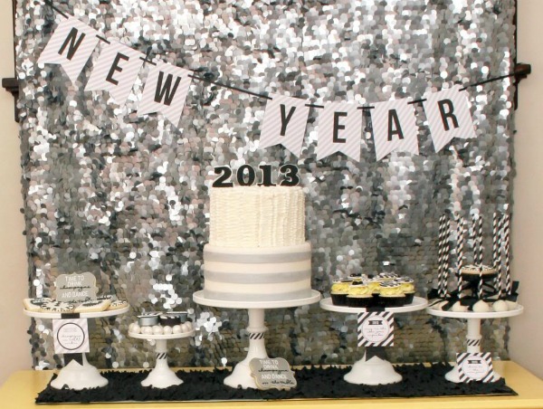 DIY New Years Party Decor