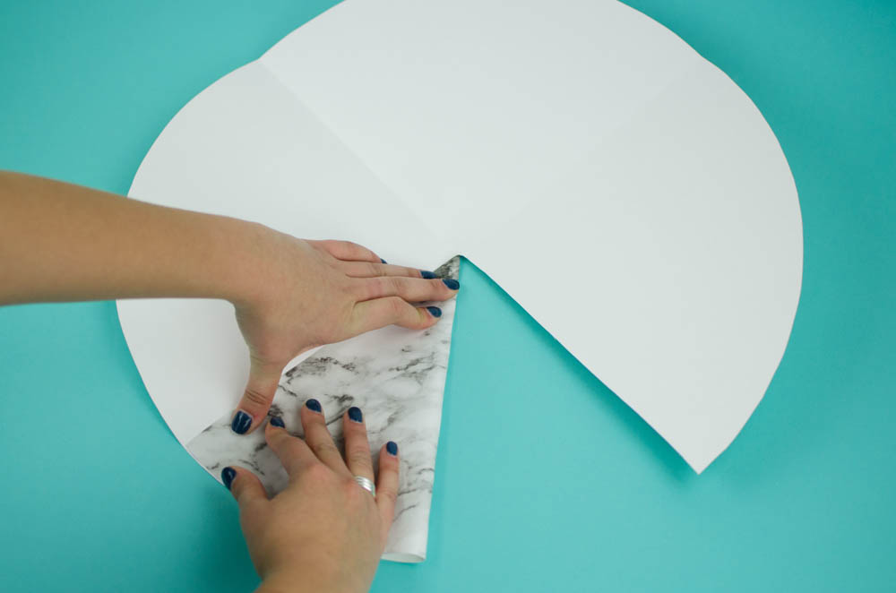 diy paper lamp, marble contact paper, diy marble lamp, origami lamp 