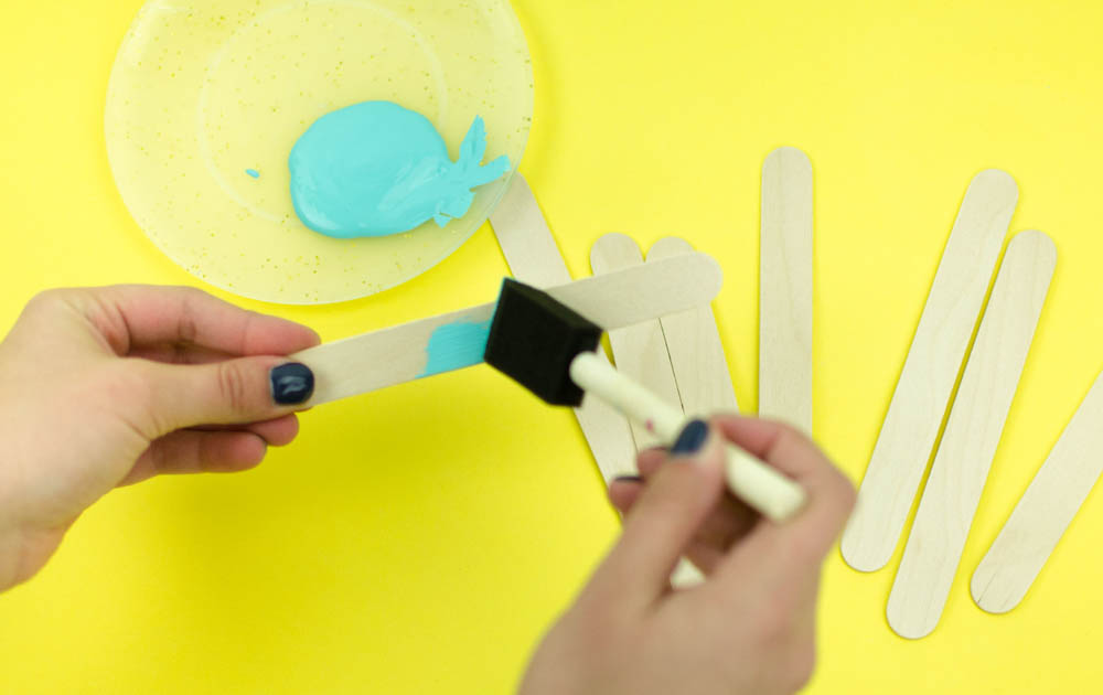 diy photo frame, diy picture frame, popsicle picture frame, popsicle frame