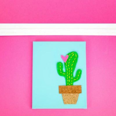 DIY Cactus Canvas thumbnail