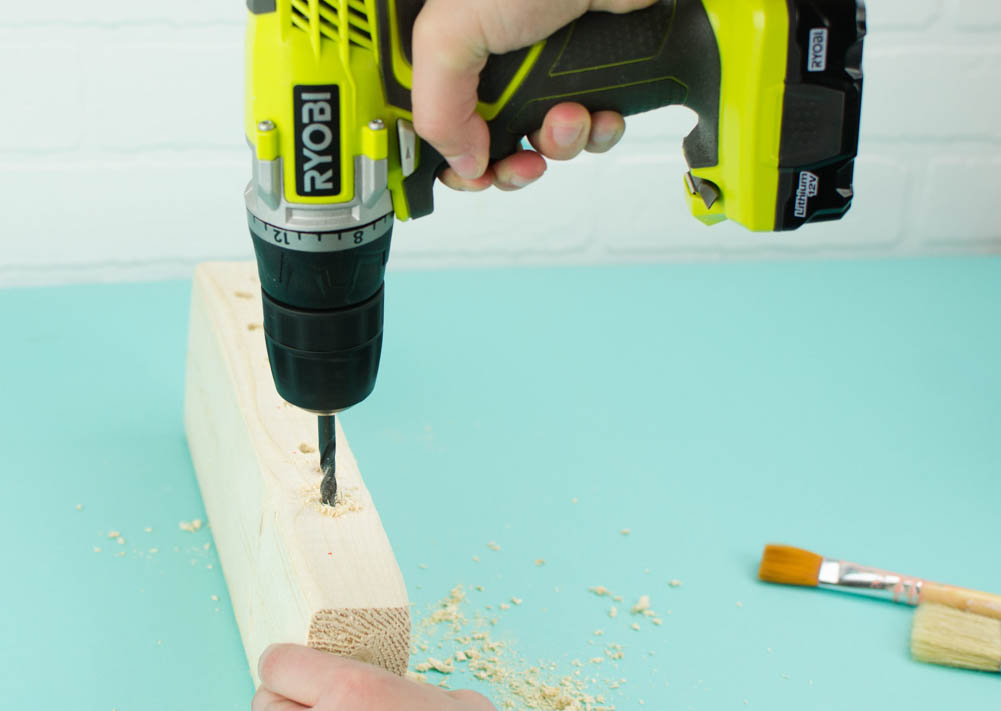 2x4 Project, DIY Desk Organization, DIY Pencil Holder 