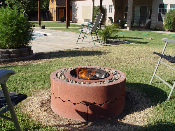 Fire Pit on a Budget