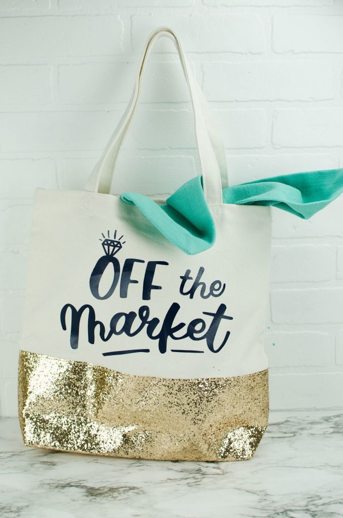 DIY "Off The Market" Tote Bag