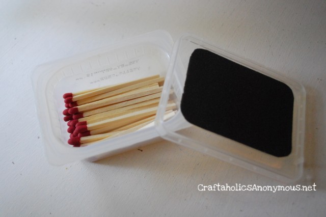 Baby Food Container Matchbox