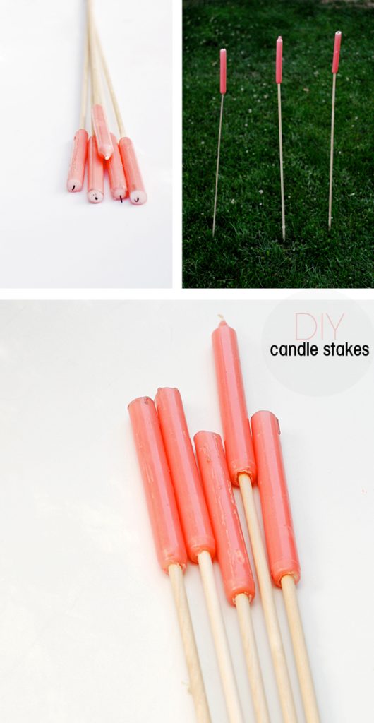 Outdoor Candle Stakes