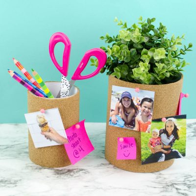 DIY Cork Board Containers thumbnail