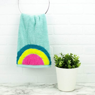 DIY Rainbow Towel thumbnail