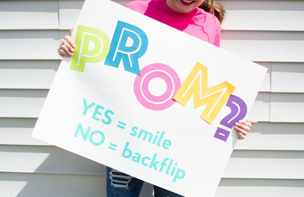 Funny Promposal- It Will Be a Flipping Good Time!