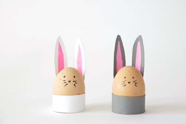 Roll Bunny Egg Holders 