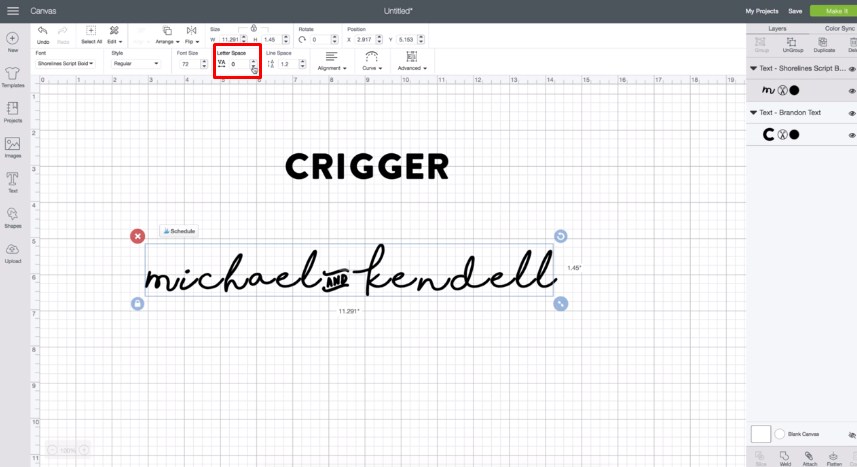 How To Knockout Text In Cricut Design Space