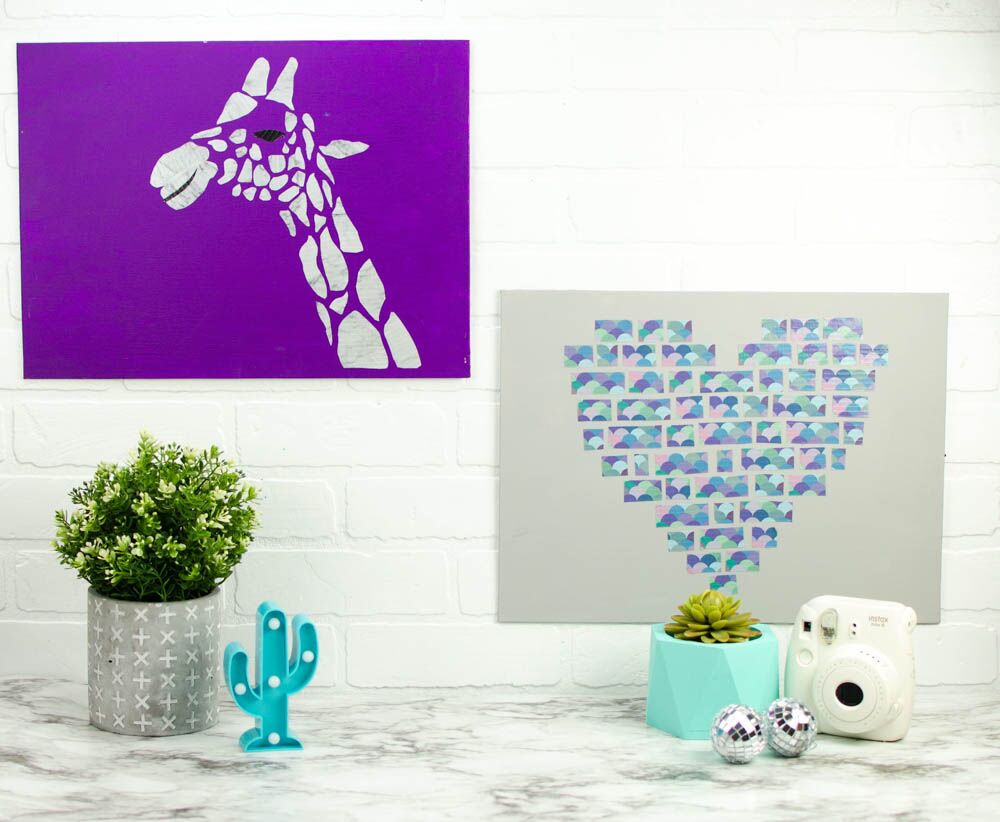 Duck Tape Canvases