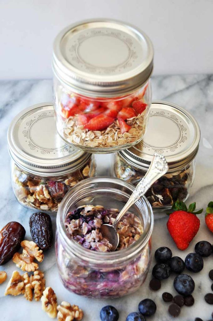 HOMEMADE FLAVORED INSTANT OATMEAL – FOUR FLAVORS! 