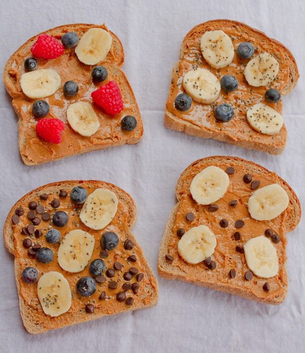 PEANUT BUTTER BREAKFAST TOAST 