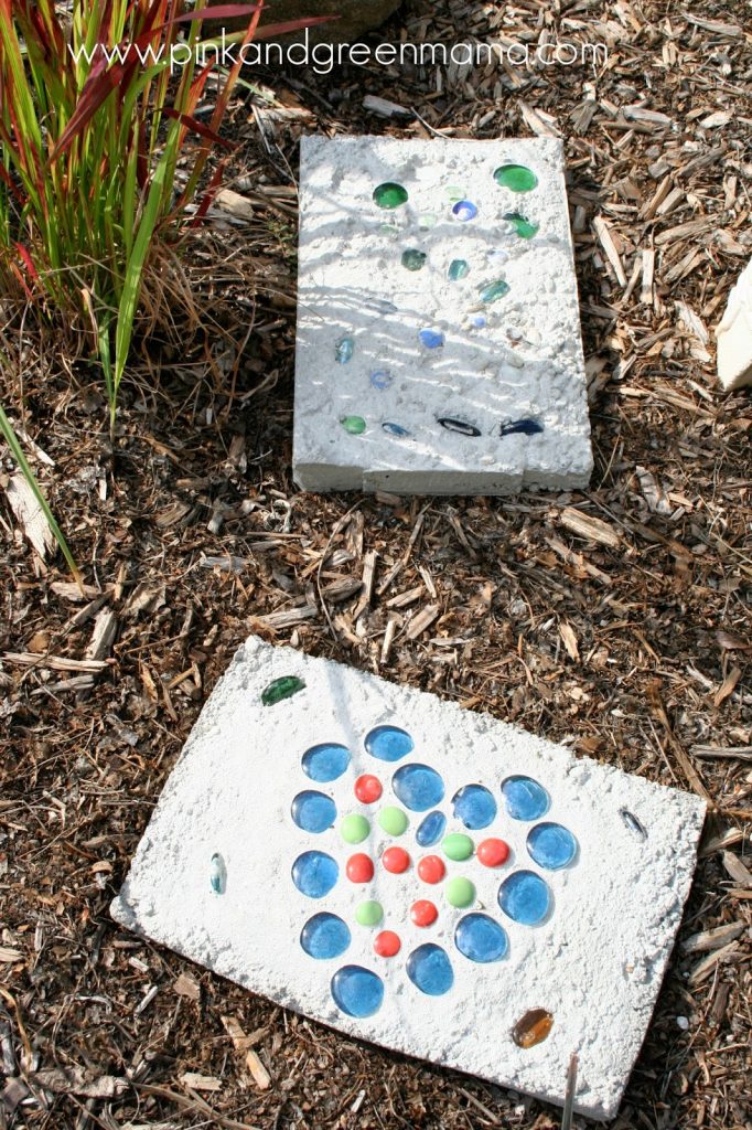 Cement Stepping Stones 