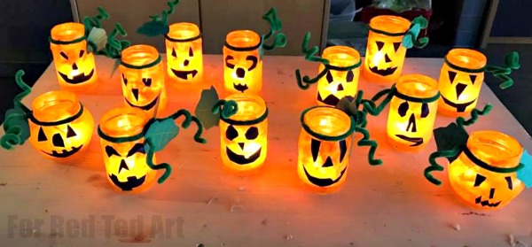 Easy Halloween Lanterns 