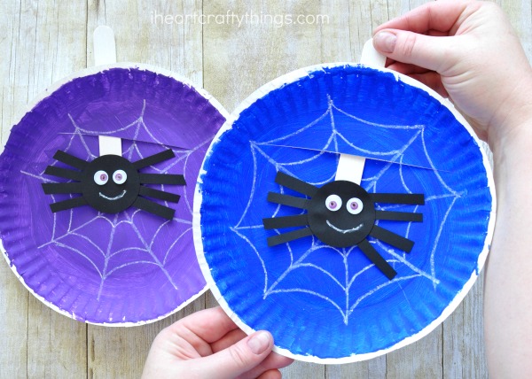 Simple and Playful Spider Web Craft 