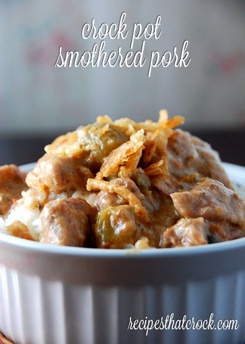 Crock Pot Smothered Pork